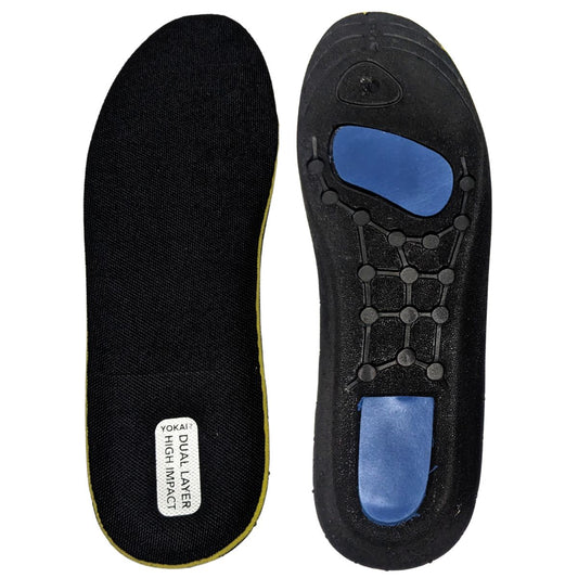 Dual Layer High Impact Trimmable Insoles for Men