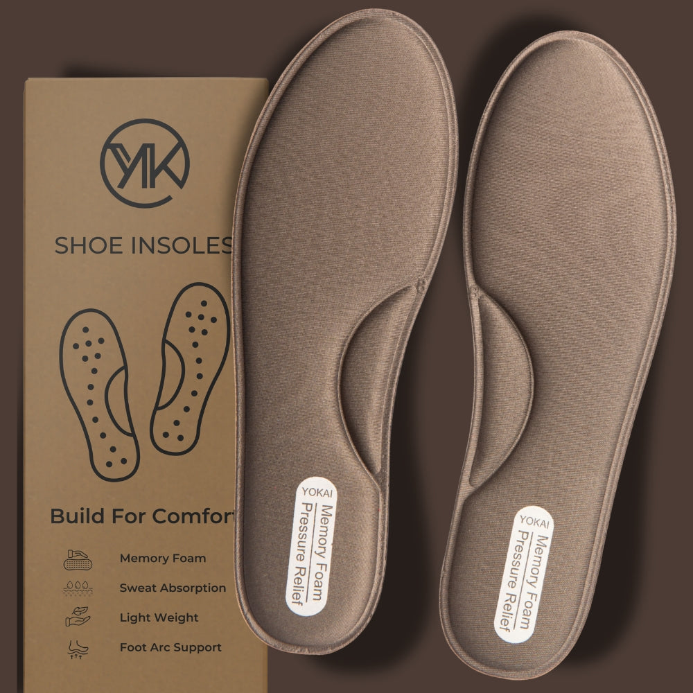 Memory Foam Pressure Relief Insoles for Men