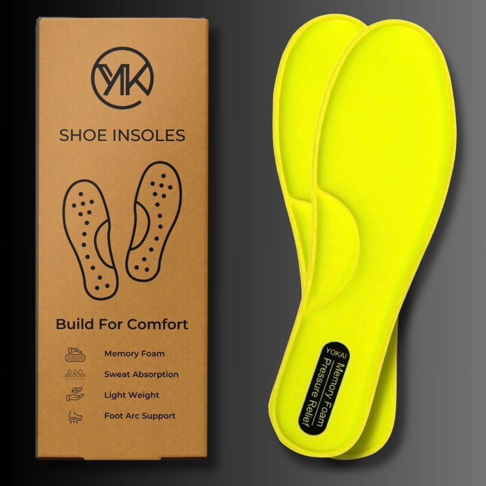 Memory Foam Pressure Relief Insoles for Women