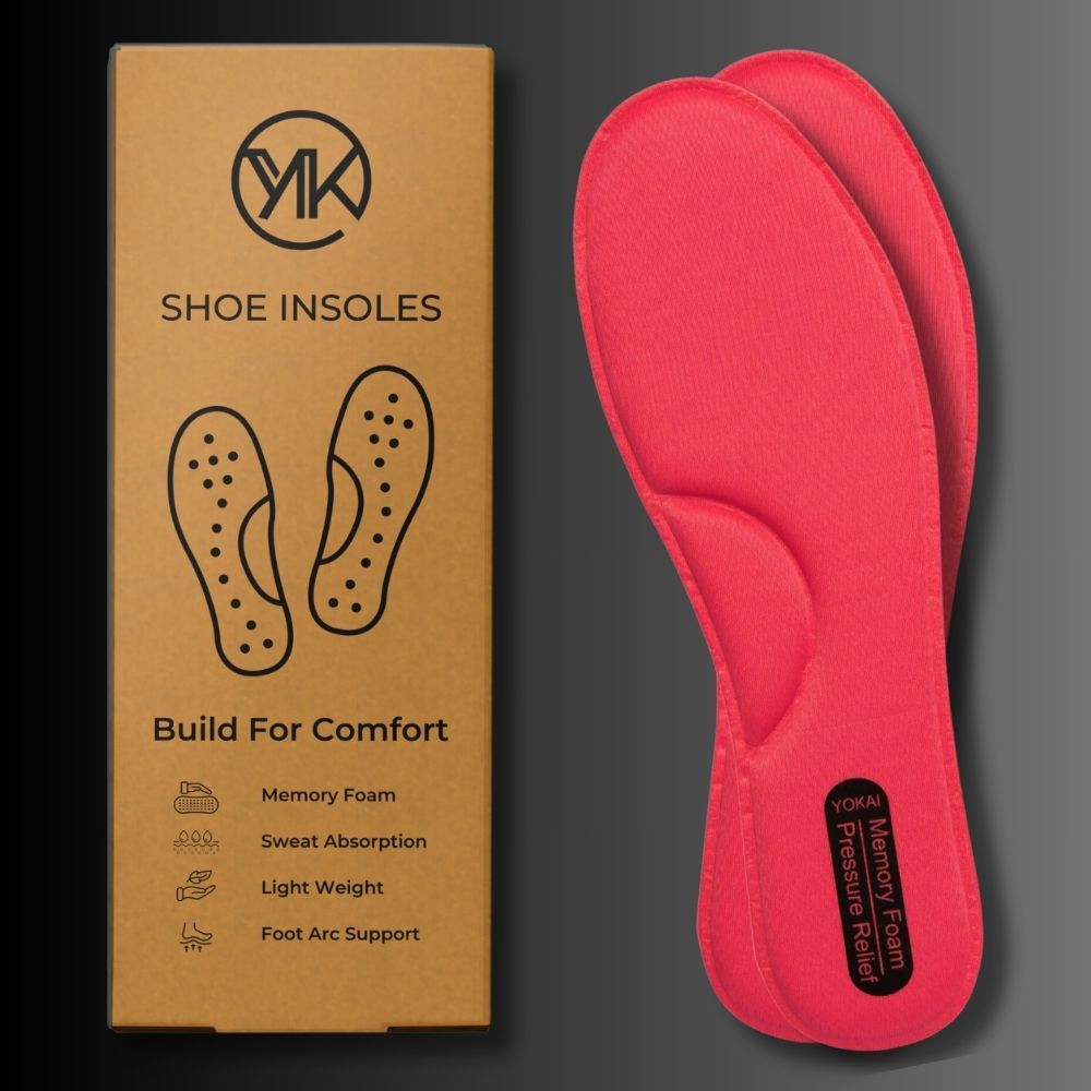 Memory Foam Pressure Relief Insoles for Women